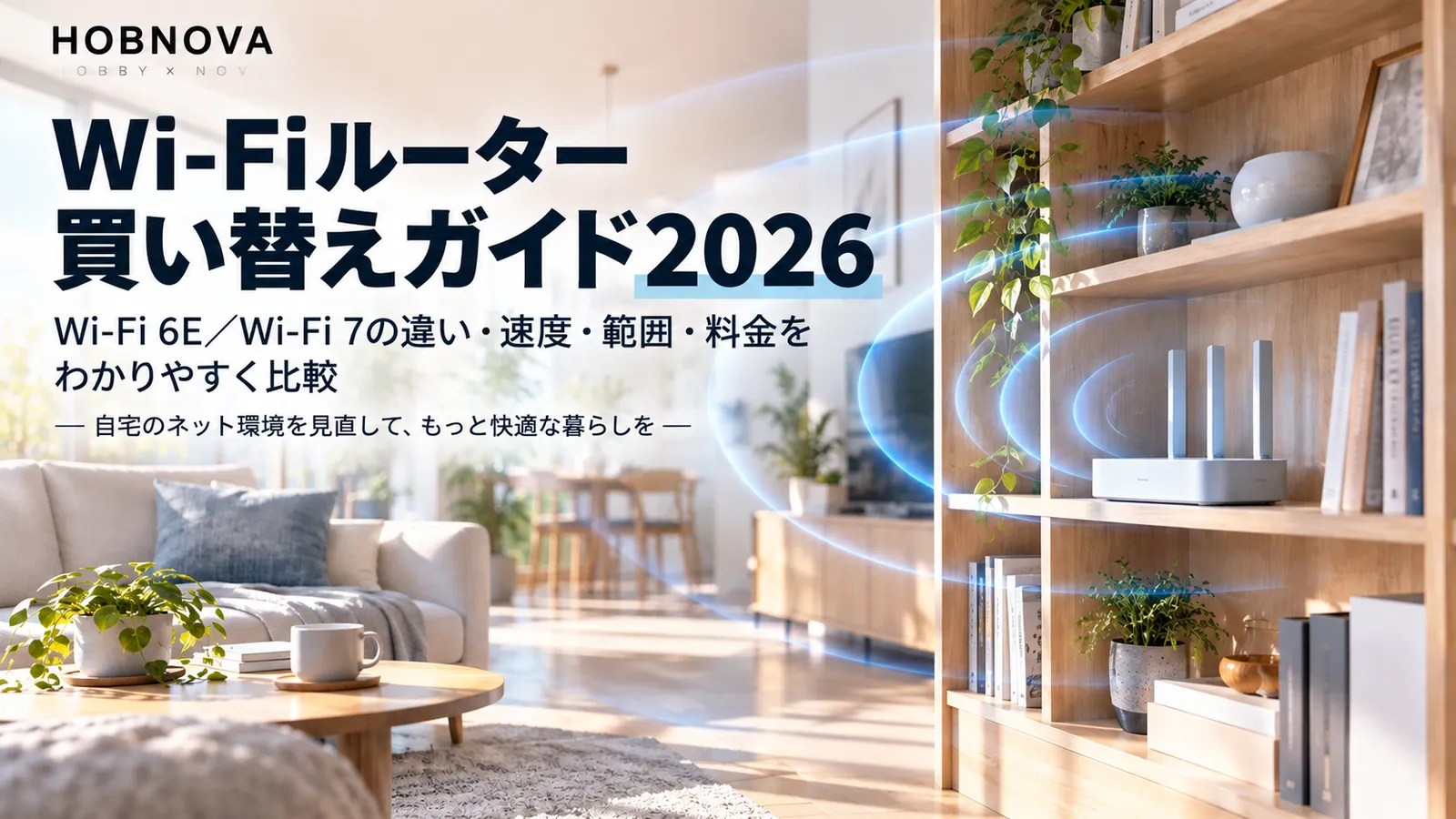Wi-Fiルーター買い替えガイド2026。遅い原因は本体？置き場所？